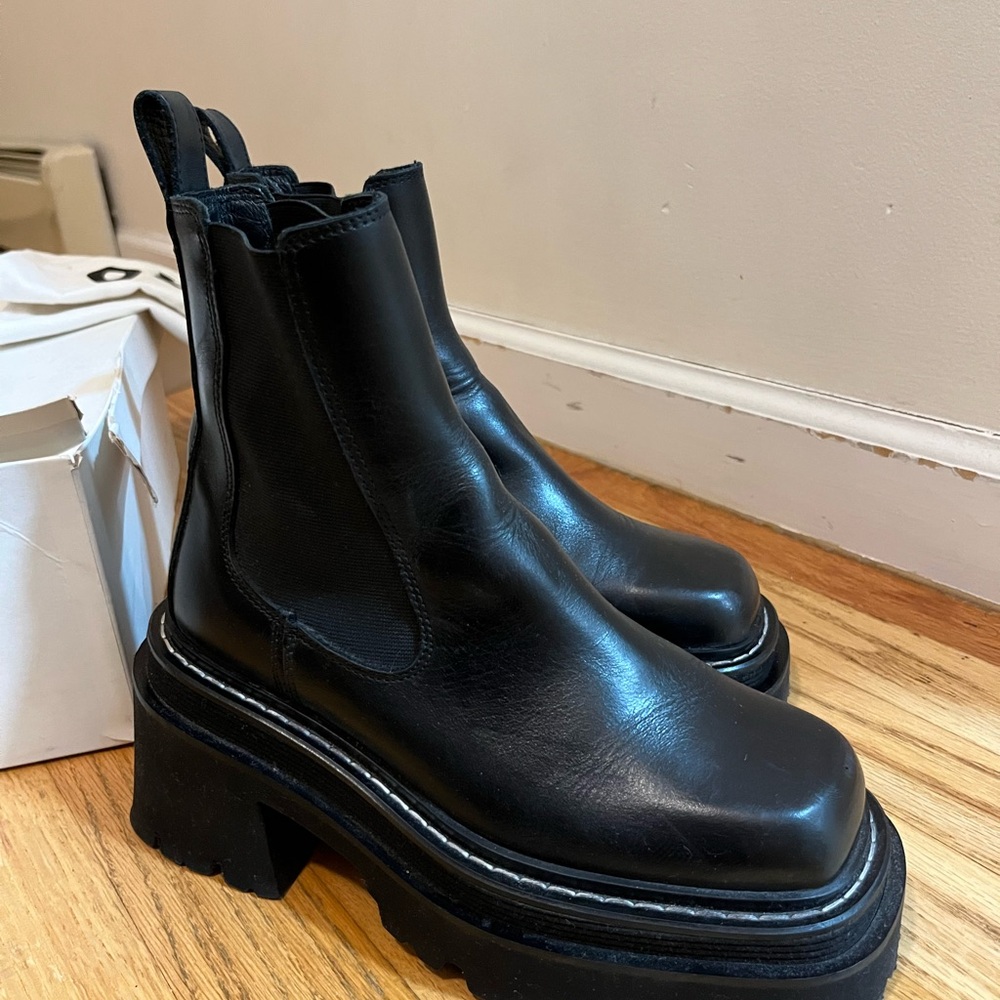 Sandro Platform Booties - Picture 5 of 7